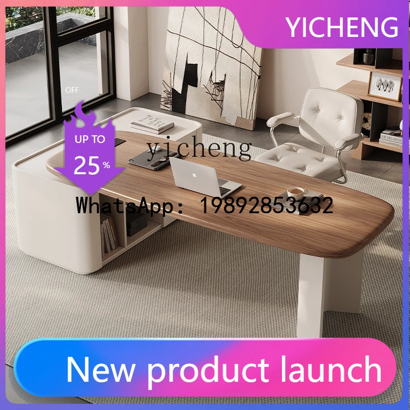 

X7 solid wood desk high-end medical beauty consultation table modern simple computer desk