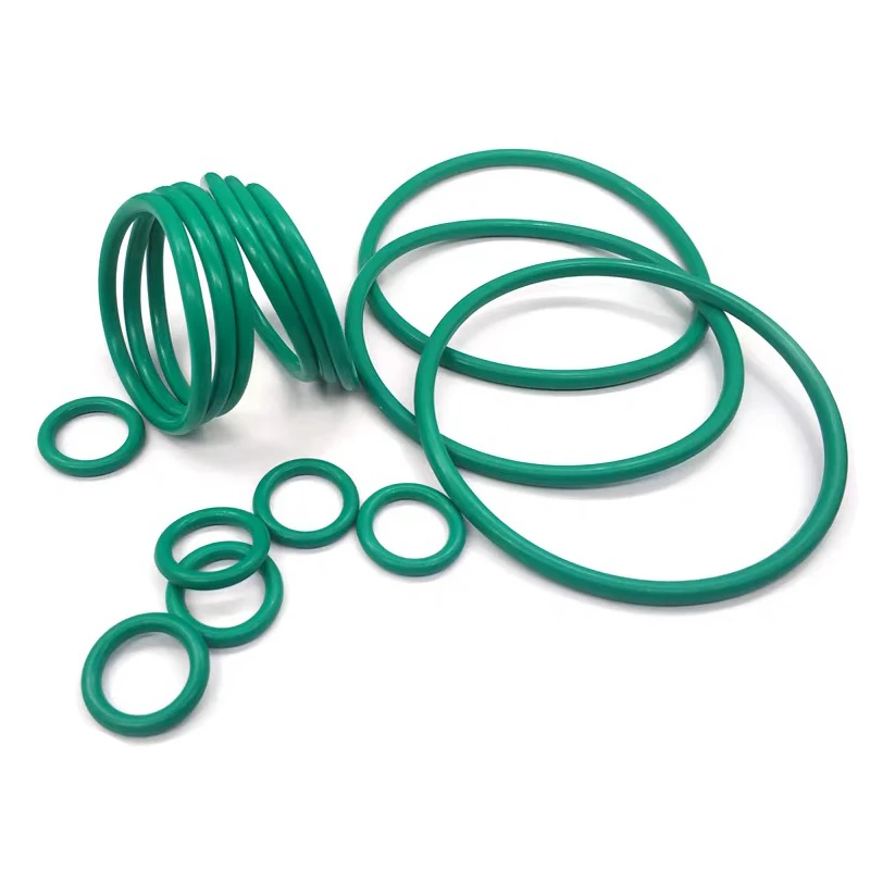 CS 4.5mm/5.0mm Green Fluoro Rubber O-Rings FKM OD 16mm-495mm Viton Oil Seal Gasket Fluoro Elastomer Circular Sealing Ring