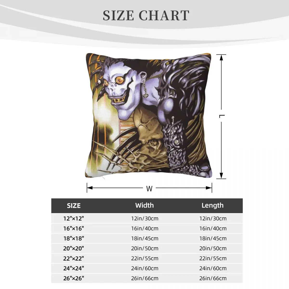 مذكرة الموت أنيمي 000637 Dakimakura ديكور المنزل الوسائد النوم Dakimakura كيس وسادة غطاء وسادة