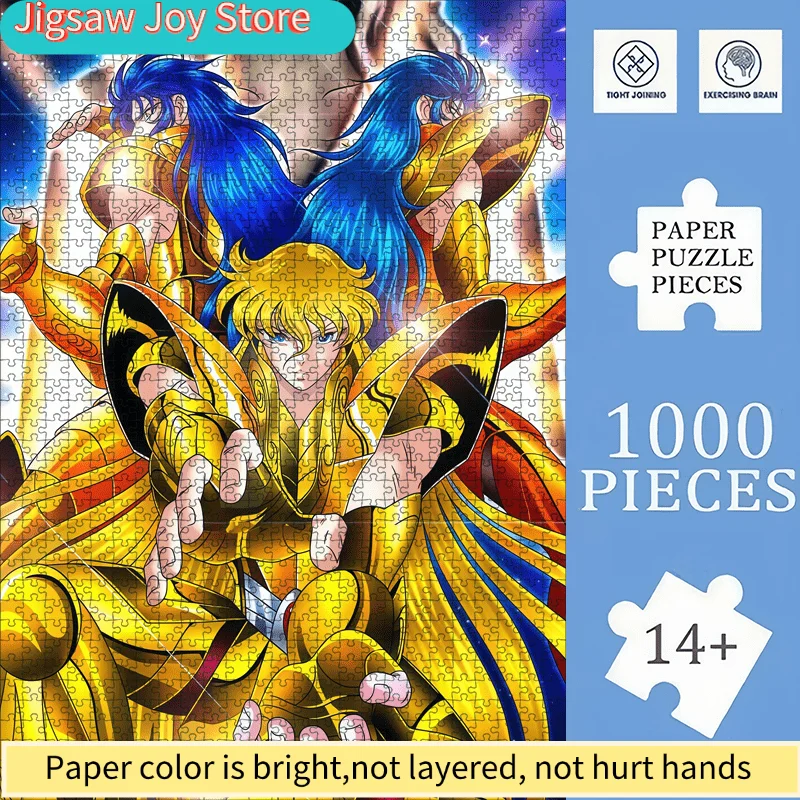 

of Popular Art-Themed Anime Puzzles - Intellectual Games Featuring Cool Anime Characters - Challenging Large Puzzles for Adult