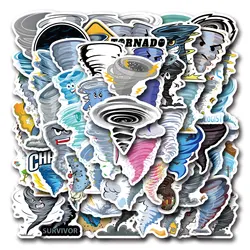 10/30/55PCS Cool Tornado Cartoon Stickers Aesthetic DIY Skateboard Bike Suitcase Freezer Motorcycle Waterproof Graffiti Decals