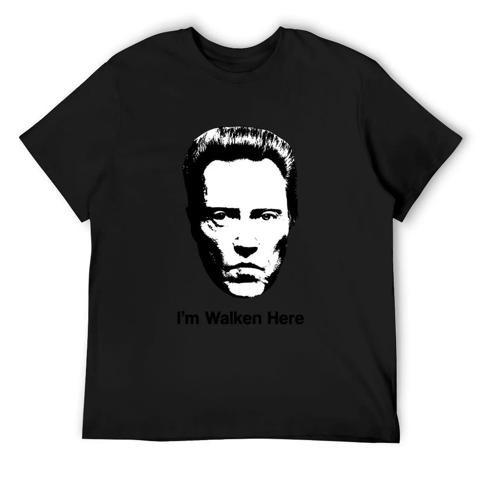 

Day Gifts Christopher Walken movie I'm Walken Here T-Shirt anime shirt baggy shirts sports fans men graphic t shirts