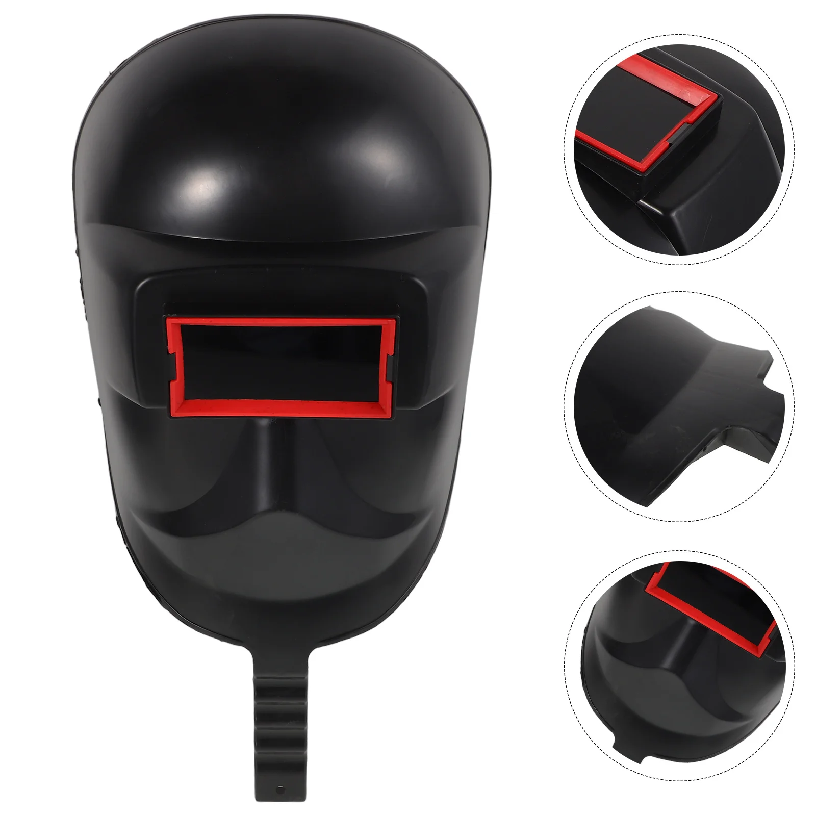 

Comfortable Fit Handheld Welding Visor Plastic Face Mask Comprehensive Protection Easy Maneuver for Welding Tasks