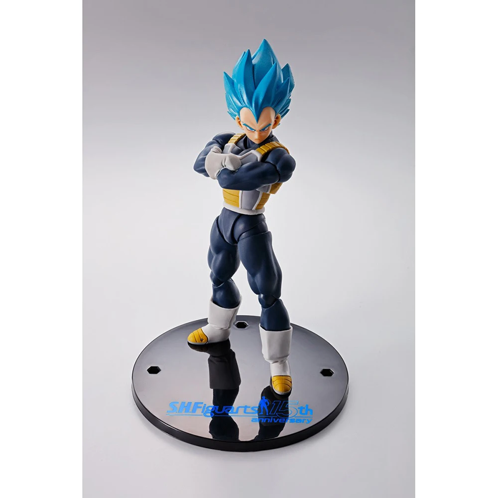 Original Bandai S.H.Figuarts Dragon Ball Super: Broly Super Saiyan Vegeta (15th Anniversary Ver.) Exclusive Action Figure Toys