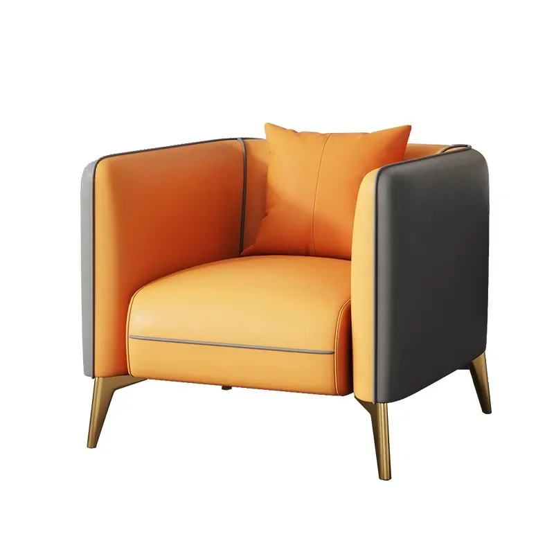 

Designer single sofa recliner personality simplicity lazy sofa art leisure chair