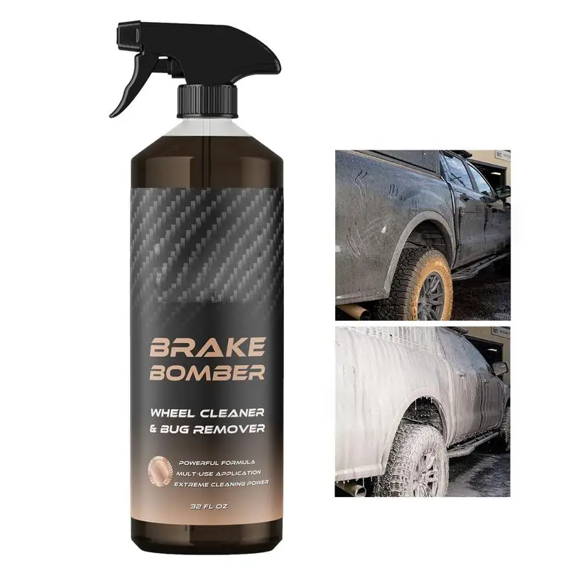 

550g Wheel Cleaning Spray Brake Dust Remover Spray For Car Wheel Portable Rim Cleaner And Tire Shine Spray Car Maintenance