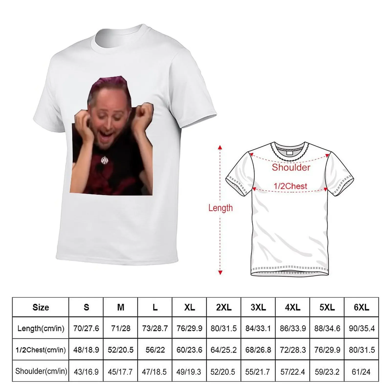 Taliesin Jaffe - Crititcal Role Meme Face Caduceus Pyramid T-Shirt korean fashion oversizeds mens t shirts top quality