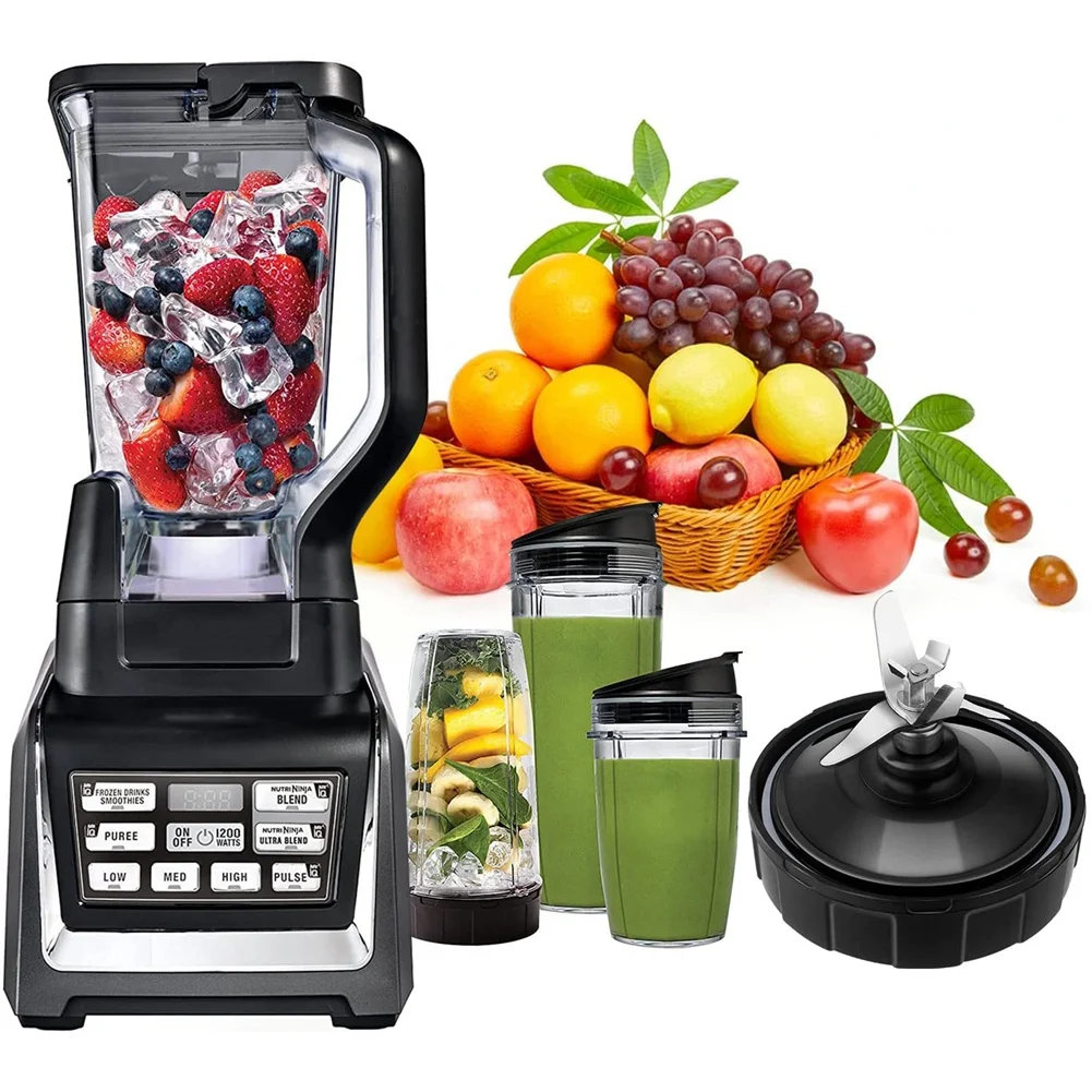 Peças de reposição Blender Blade, 6 aletas, 1000W, Auto-IQ, BL480D, BL480, BL480-70, BL480W-70, BL481-70, BL482-70