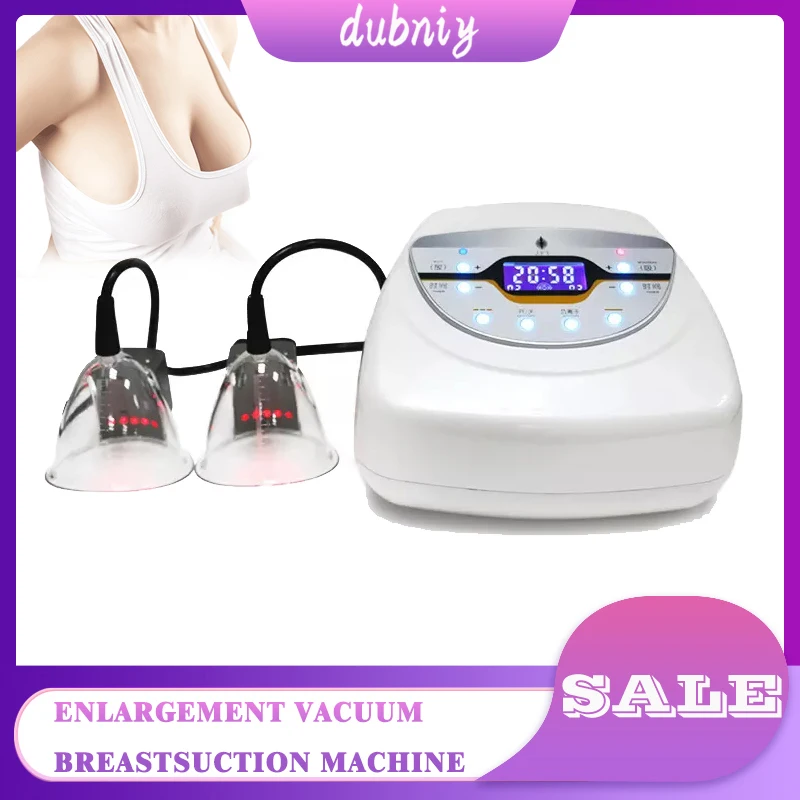 Vacuum Butt Lift Machine Breast Lift Buttocks Enhancement Equipment With 26 Cups Vacuum Therapy Lifting Beauty Machine