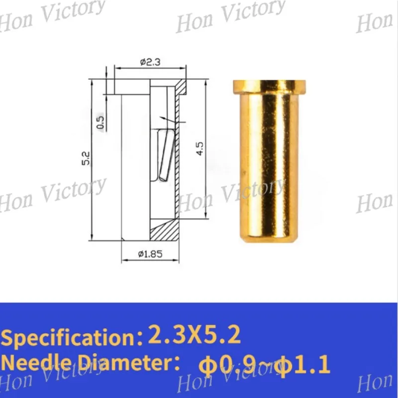 10 teile/satz neue mechanische Tastatur Maus Hot Plug-Buchse für Gateron PCB Löten Reib stift für ø 0,3mm bis 1,0mm Buchsen – Detail 11