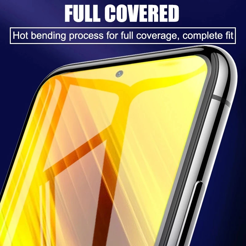 3PCS Hydrogel Film Für Xiaomi Poco F3 F4 X3 NFC X4 GT X5 F5 M3 M4 M5S M6 5G pro Volle Abdeckung Screen Protector – Detail 4