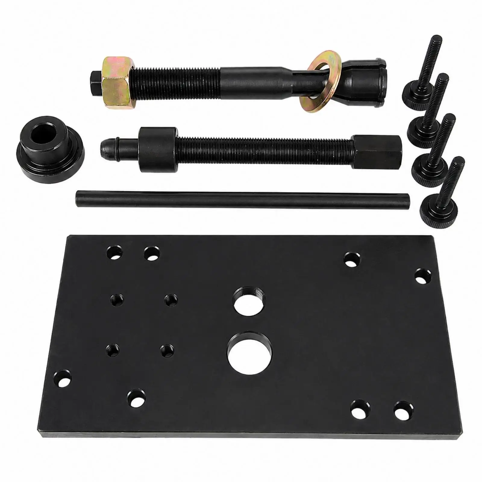 Motorcycle Engine Cam Bearing Installer Tool Iron Steel Threaded Puller Sleeve Fastener Repair Kit