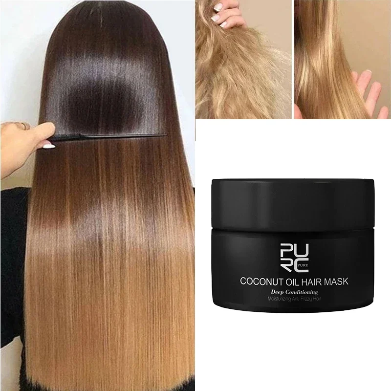 Magical Hair Mask 5 Seconds Repair Damaged Carry Hair Frizzy Soft Smooth Shiny Deep Moisturize Treat Care Essential Cream 50ml