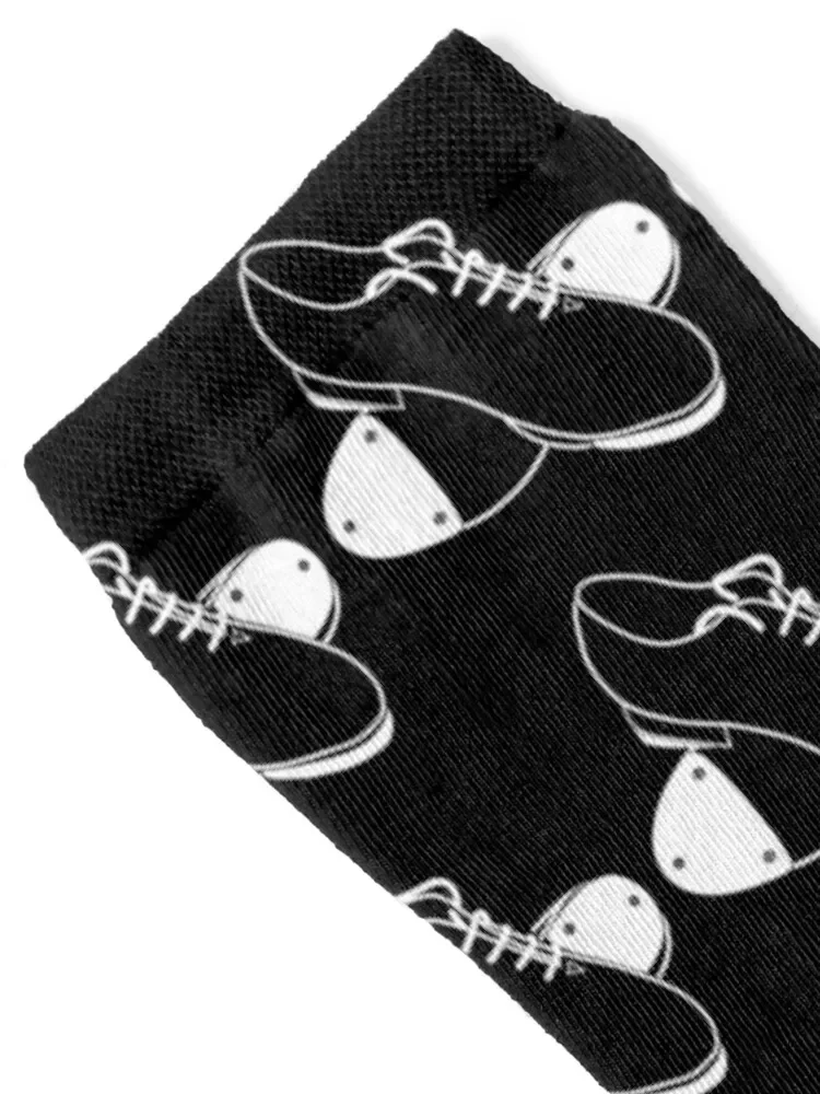 Tap Shoes - White Socks New year's anti slip football Crossfit fashionable Men Socks Luxury Brand Women's
