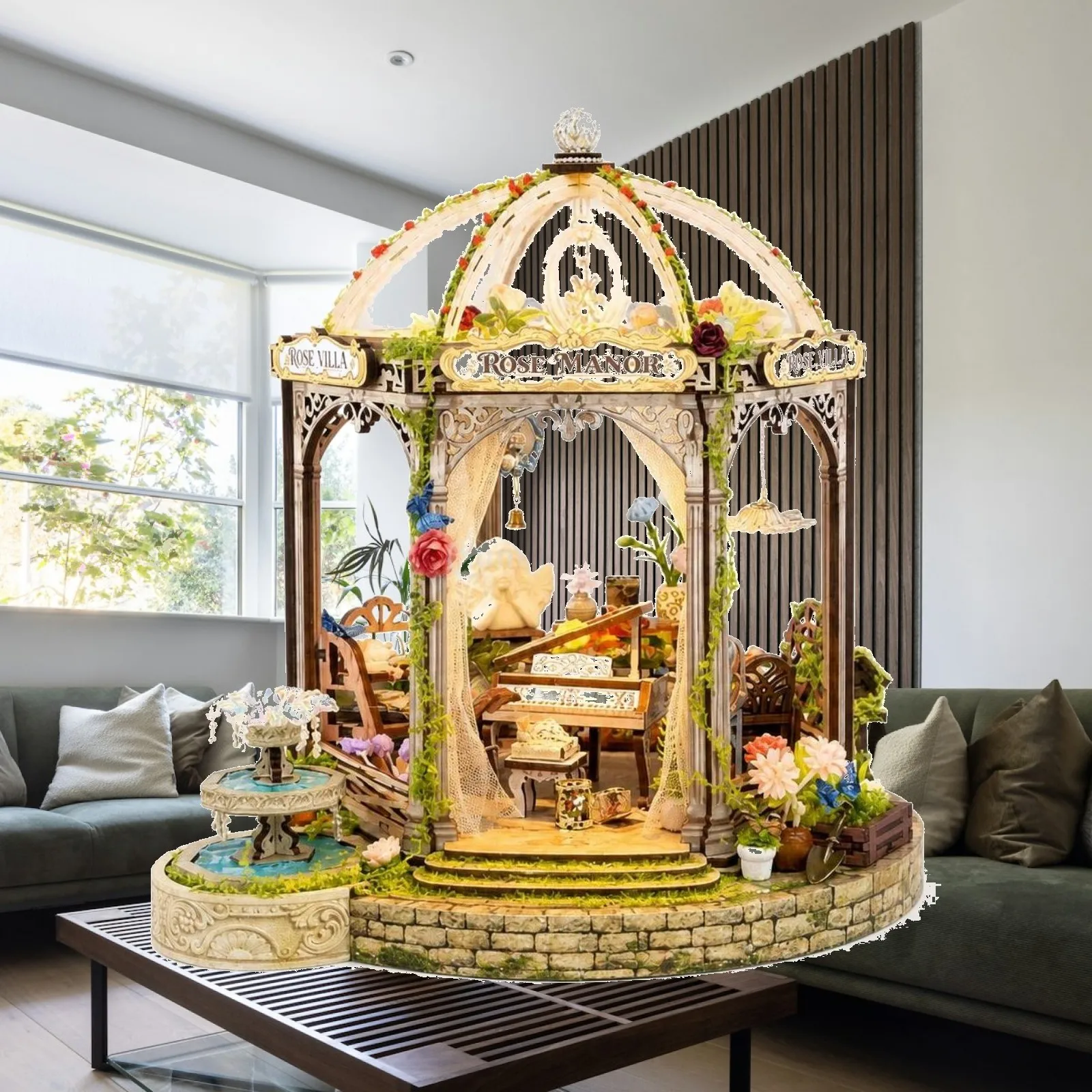 rose-manor-decoration-mortise-and-tenon-garden-gazebo-model-detailed-design