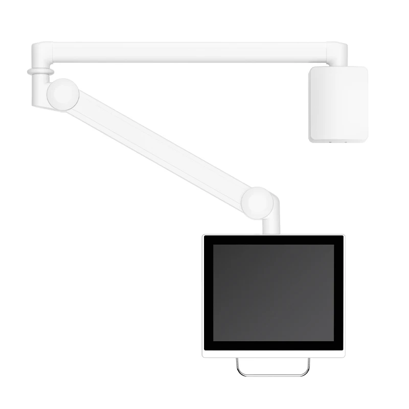 Peacemounts Heavy Duty Aluminum Alloy Flexible Long for Adjustable Medical Hospital Wall Mount High Capacity up and Down