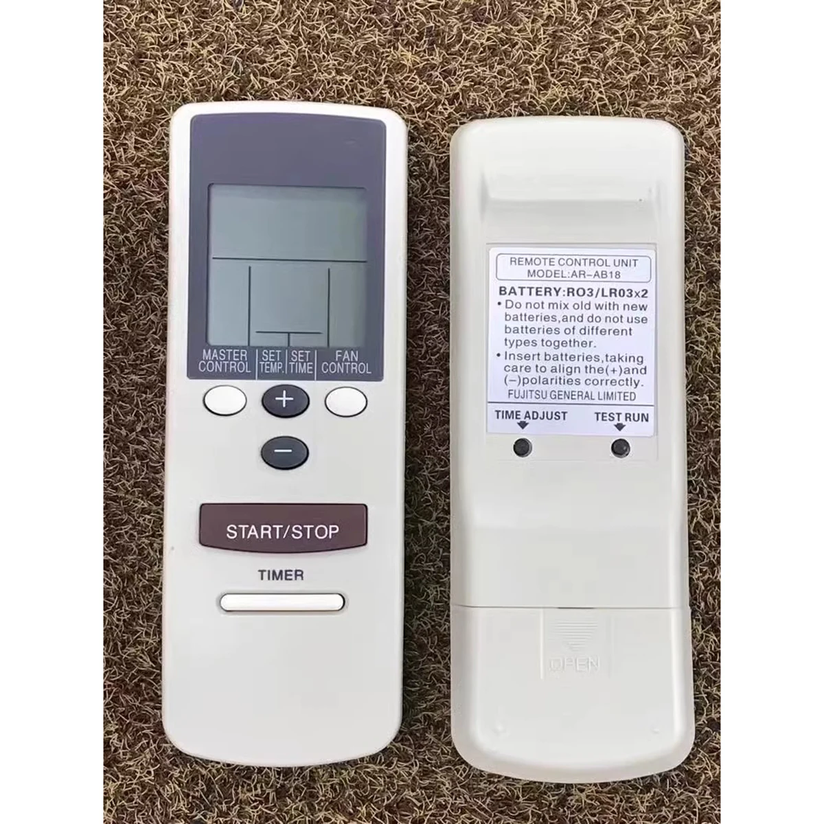 air conditioner remote control Suitable for Fujitsu AR-AB18 AR-AB19 AR-AB20 AR-AB33 AR-AB15 AR-AB16 AR-AB17