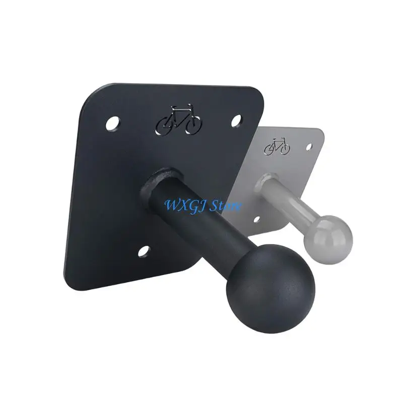 

37JE Universal Aluminum Bike Storage Hanger Featuring Rust Resistant Finish And Easy Installation Process Wall Mount Bracket