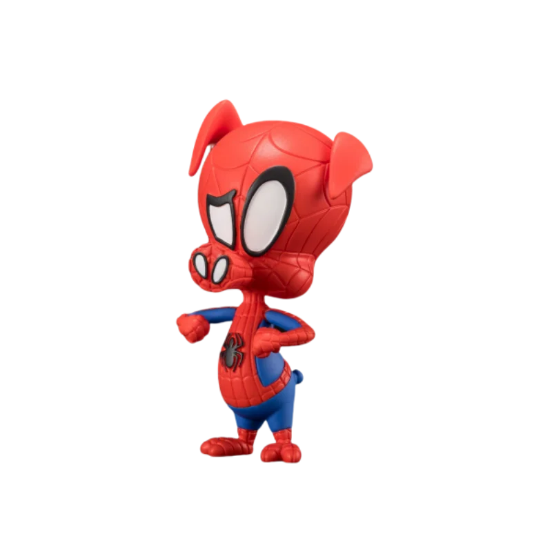 Original Bandai Anime Model Spider-Man Acrosss The Spider Verse SHF NOIR & Spider-Ham Action Figures Toy Gift for Kid Spot Goods