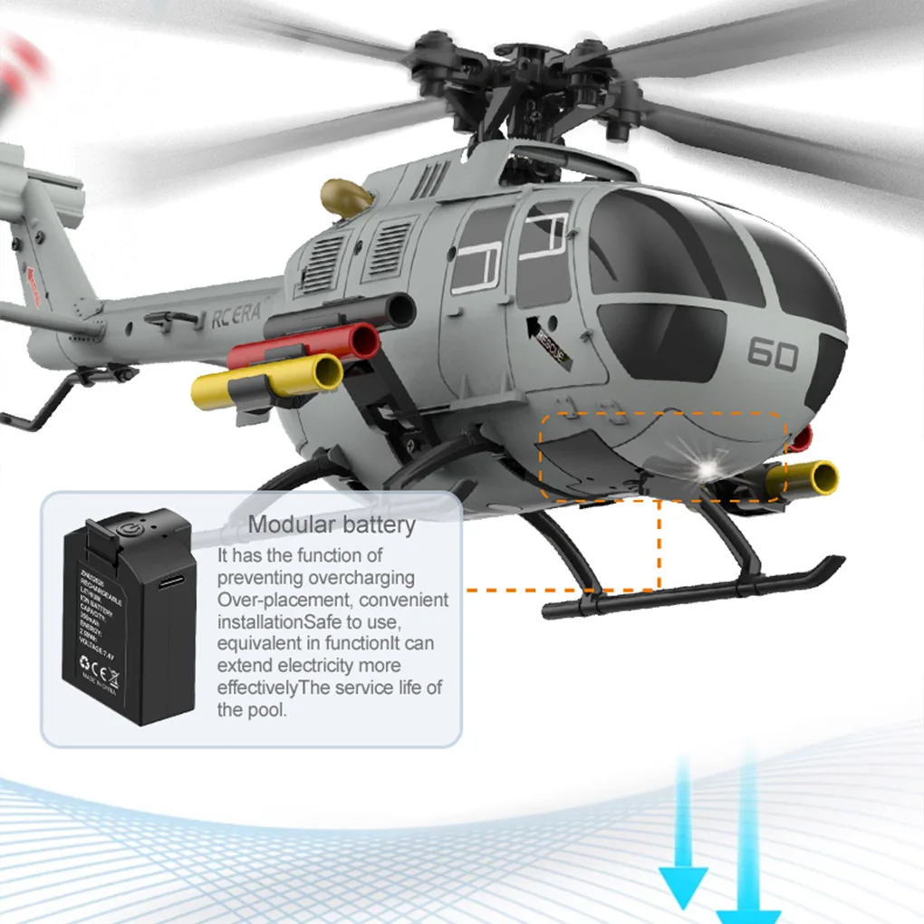

JJRC C186S: Модель вертолета с имитацией полета, 2.4G, бесщеточный двигатель, оптический поток, модель BO105, дрон для трюков и переворотов, игрушка для взрослых