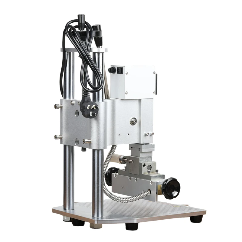 

Aluminum Foil Craft Hot Stamping Machine Leather Logo Embossed Letter Brass Head Hot Stamping Machine WT-90SK