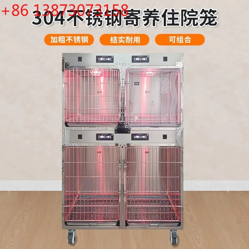 

Невероятная клетка для собак из нержавеющей стали 304, клетка для собак, магазин для домашних животных, клетка для кошек, собак, инфузионный дисплей для хранения животных