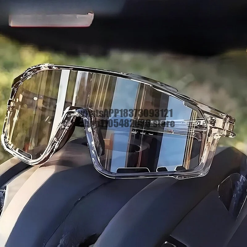 Cycling goggles, windproof glasses, color-changing day and night outdoor sports, night vision