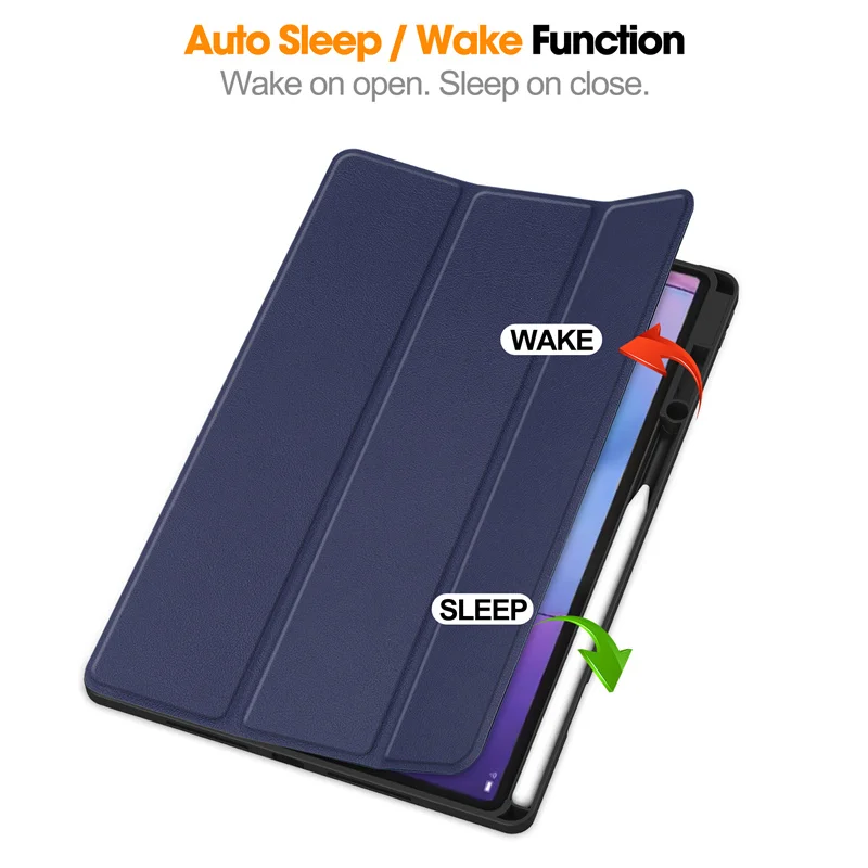 For Lenovo Xiaoxin Pad Pro 13 tb376fc Case with Pen Holder Magnet Fold Stand Smart Cover For Xiaoxin Pad Pro GT 13 Case tb378fc