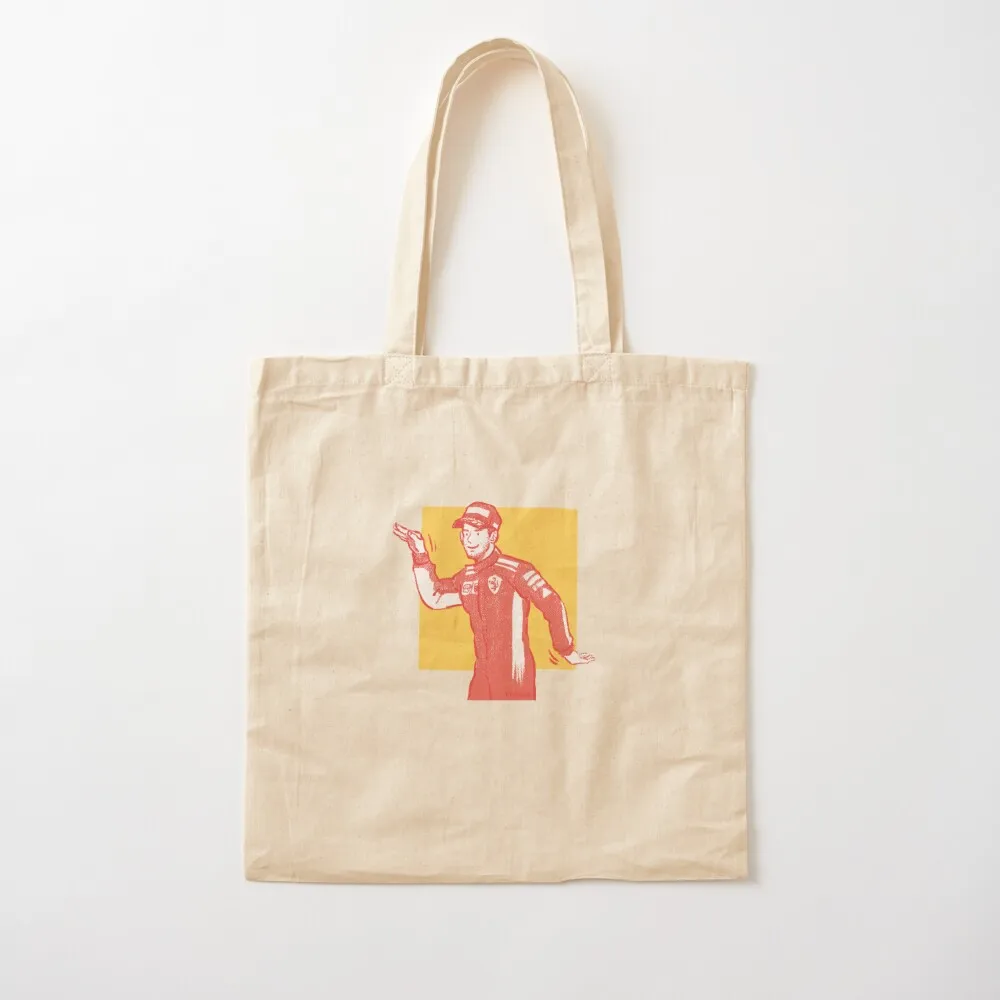 Dancing Sebastian Vettel Tote Bag Lady bags Women's shopper bag Canvas Tote Bag