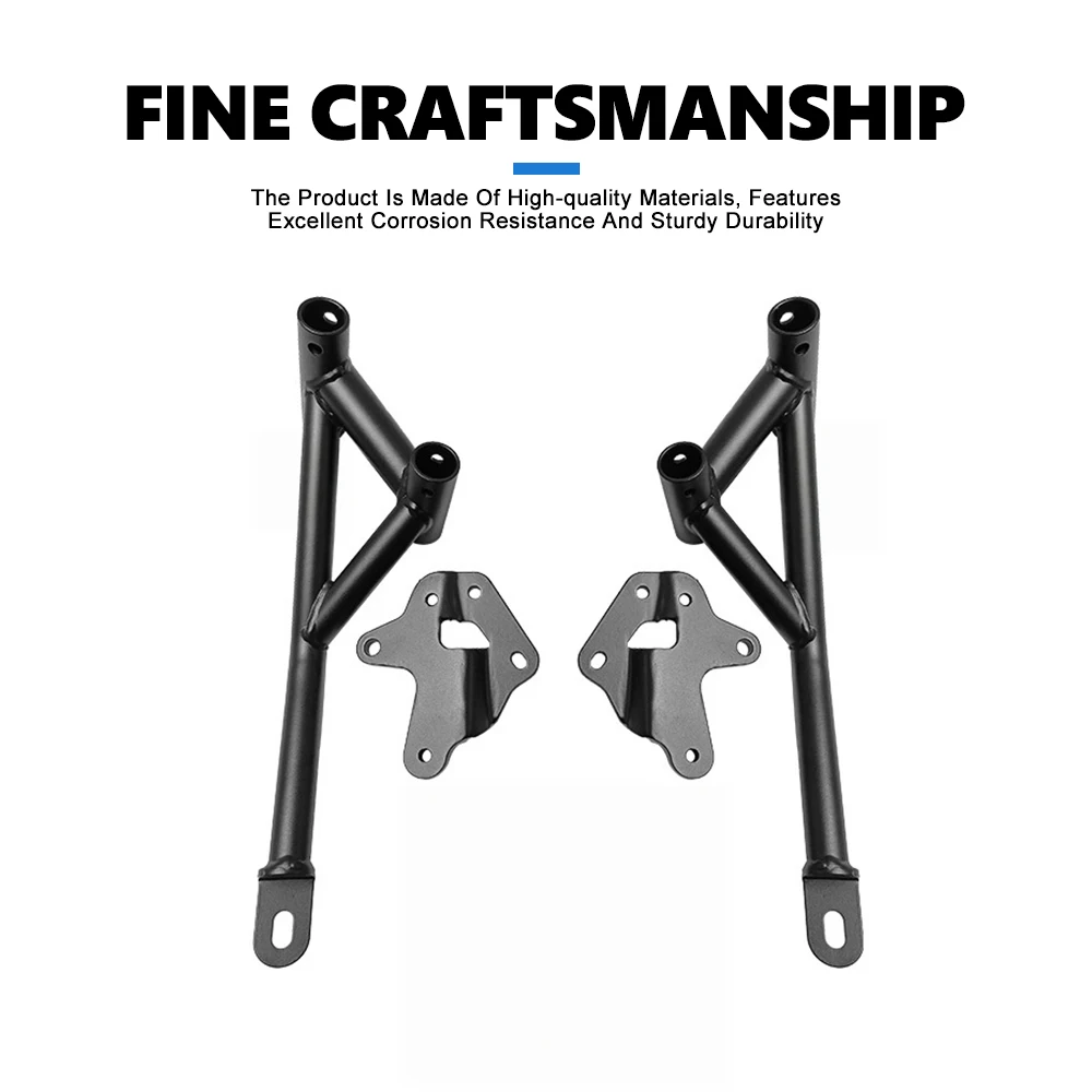 For Spring Breeze 675NK/675SR Motorcycle Side Frame Guard Cover Frame Protection Fairing Pane Anti-fall Bumper