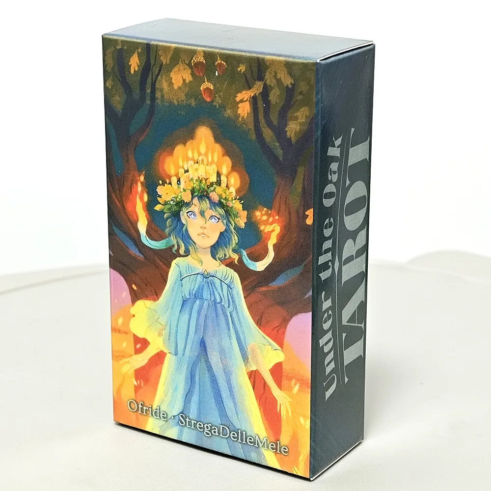 

Under The Oak Tarot 10.3*6cm , Narrative Tarot Deck Mixes Real and Unreal, Fact and Fiction 78 Pcs Cards