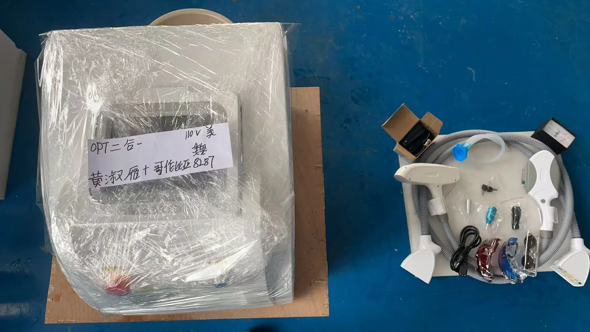 Перманентная лазерная эпиляция Ipl Профессиональный лазерный эпилятор Ipl 2 в 1 OPT/E-light ND-YAG Лазерное устройство для удаления татуировок