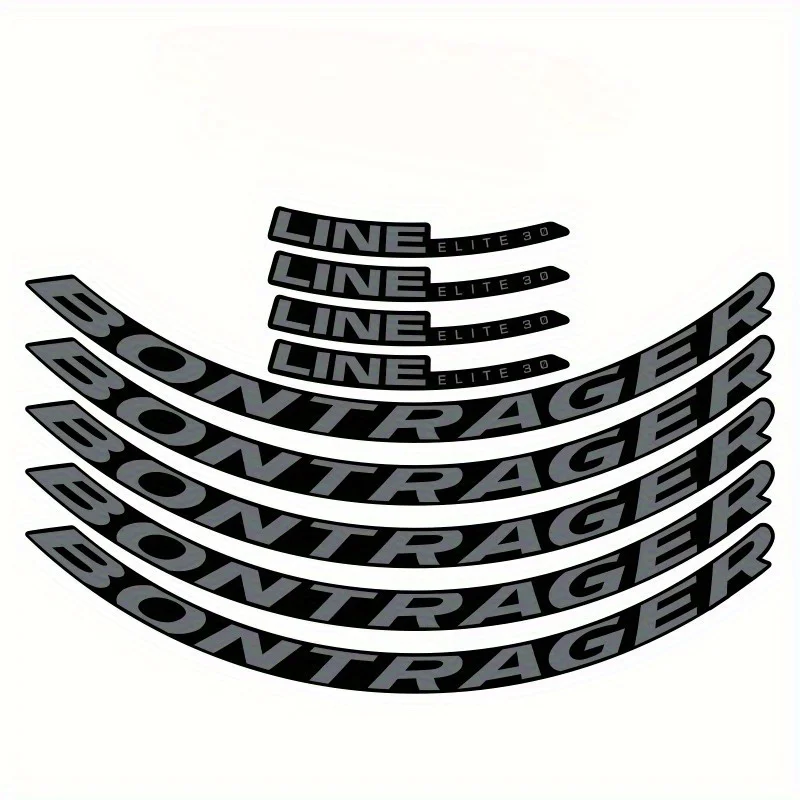 

9Pcs 2D Helmet Stickers Bontrager Bike Decals Waterproof Vinyl for MTB Road Bike Mudguard 27.5 Inch Wheel Mud Guard Accessories