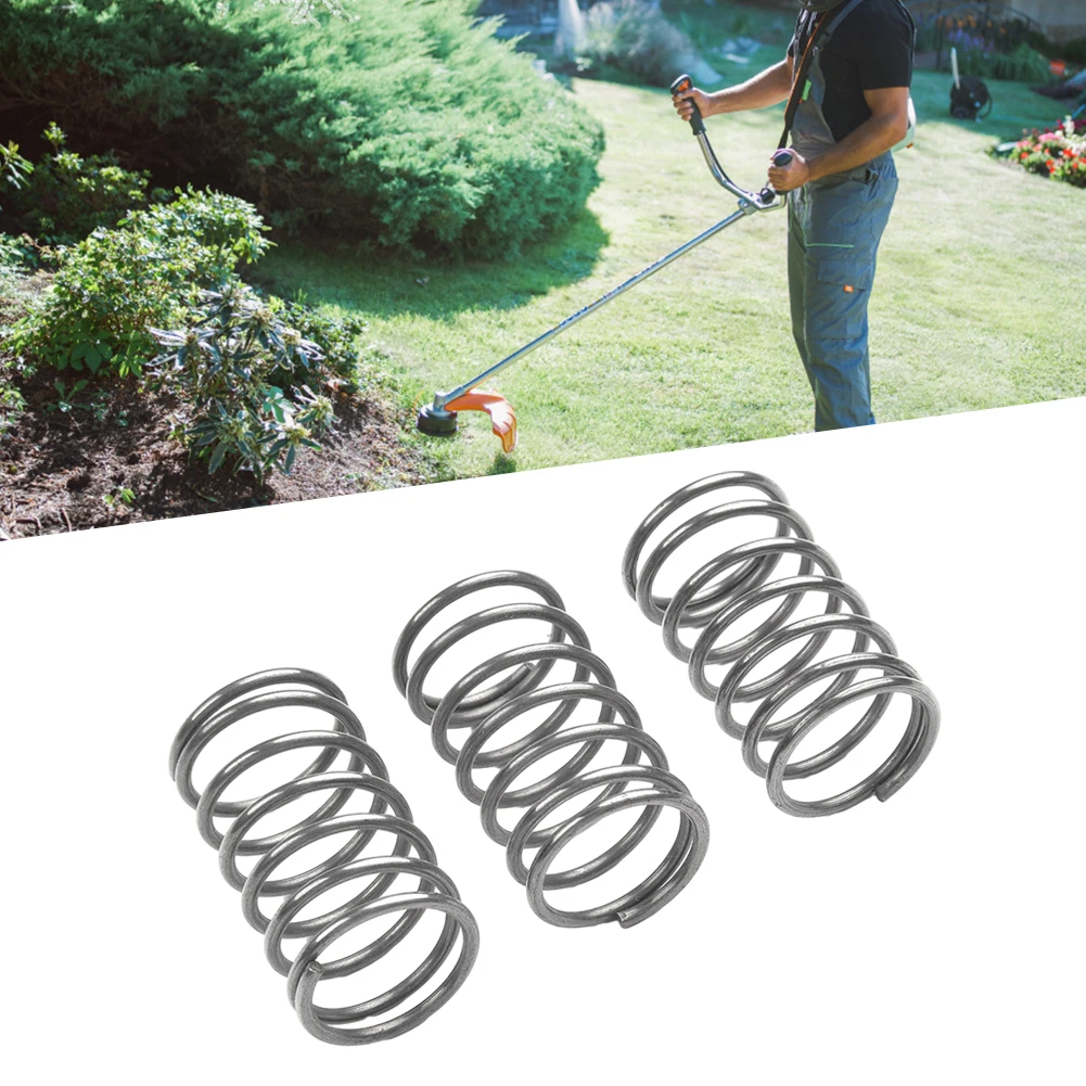 3pc Spool Cap Cover Spring for Black and Decker Trimmer Parts Head Compatible Parts Set for Trimmer Repair and Maintenance
