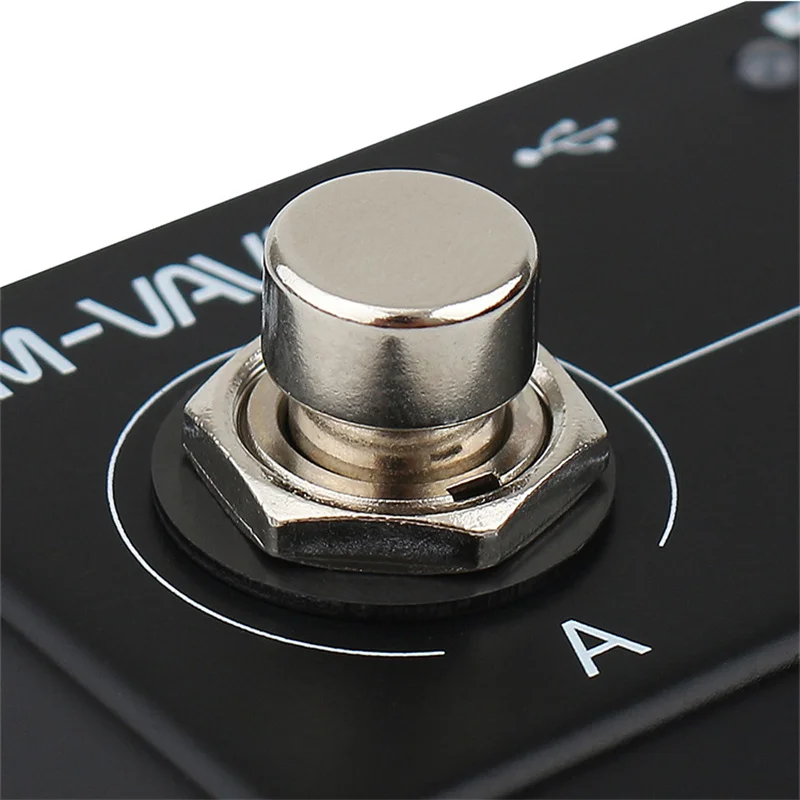 M-VAVE-controlador de pie inalámbrico BT, Pedal de guitarra con 4 reposapiés, USB, Control por aplicación