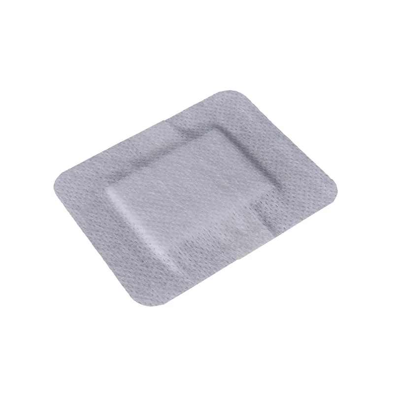 10 stks 6x7 cm non-woven Medische Lijm Hemostase Gips Wonden Dressing Band Aid Bandage Ehbo tool