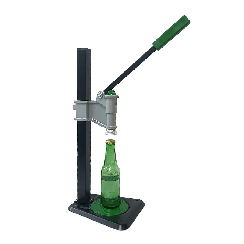 HG01B Detachable Manual Home Brew Bench Bottle Capper for Beer & Soda Glasses Plastic Capping Machine with 1-Year Warranty