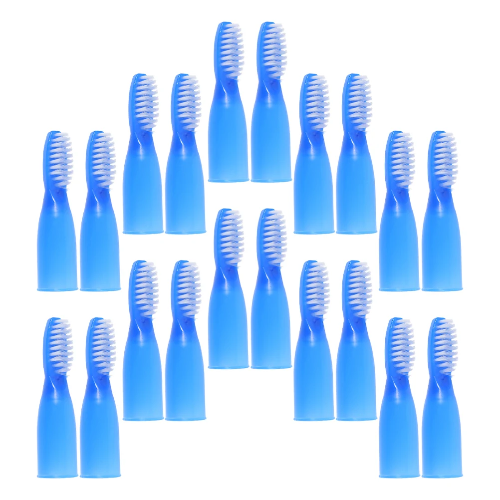20 قطعة فرشاة أسنان السجن شعيرات ناعمة مقبض قصير فرشاة تنظيف الفم الصغيرة آمنة الوقاية الذاتية مرفق تصحيحي