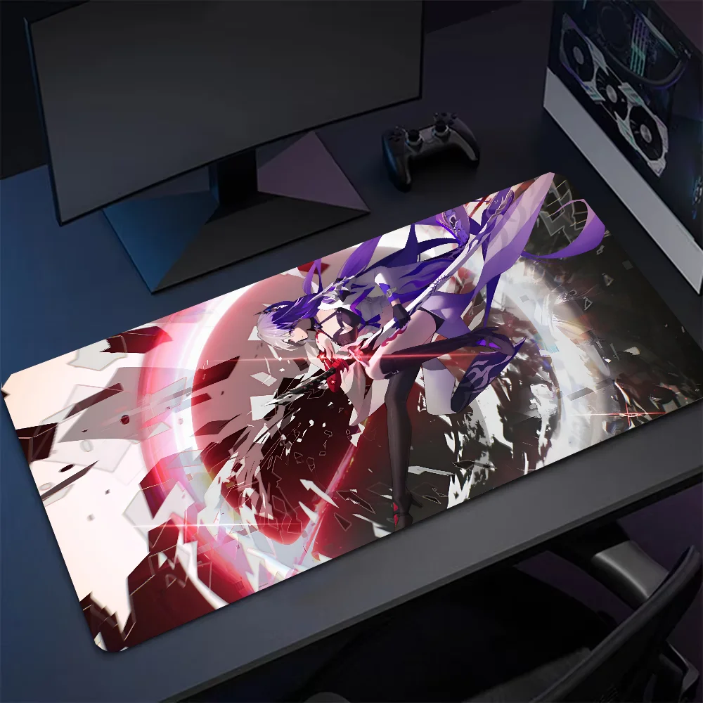 Hot Selling Items Mouse Pad Honkai Star Rail Acheron Game Mousepad Mouse Mat Desk Mat With Pad Gaming Accessories Prime Gaming