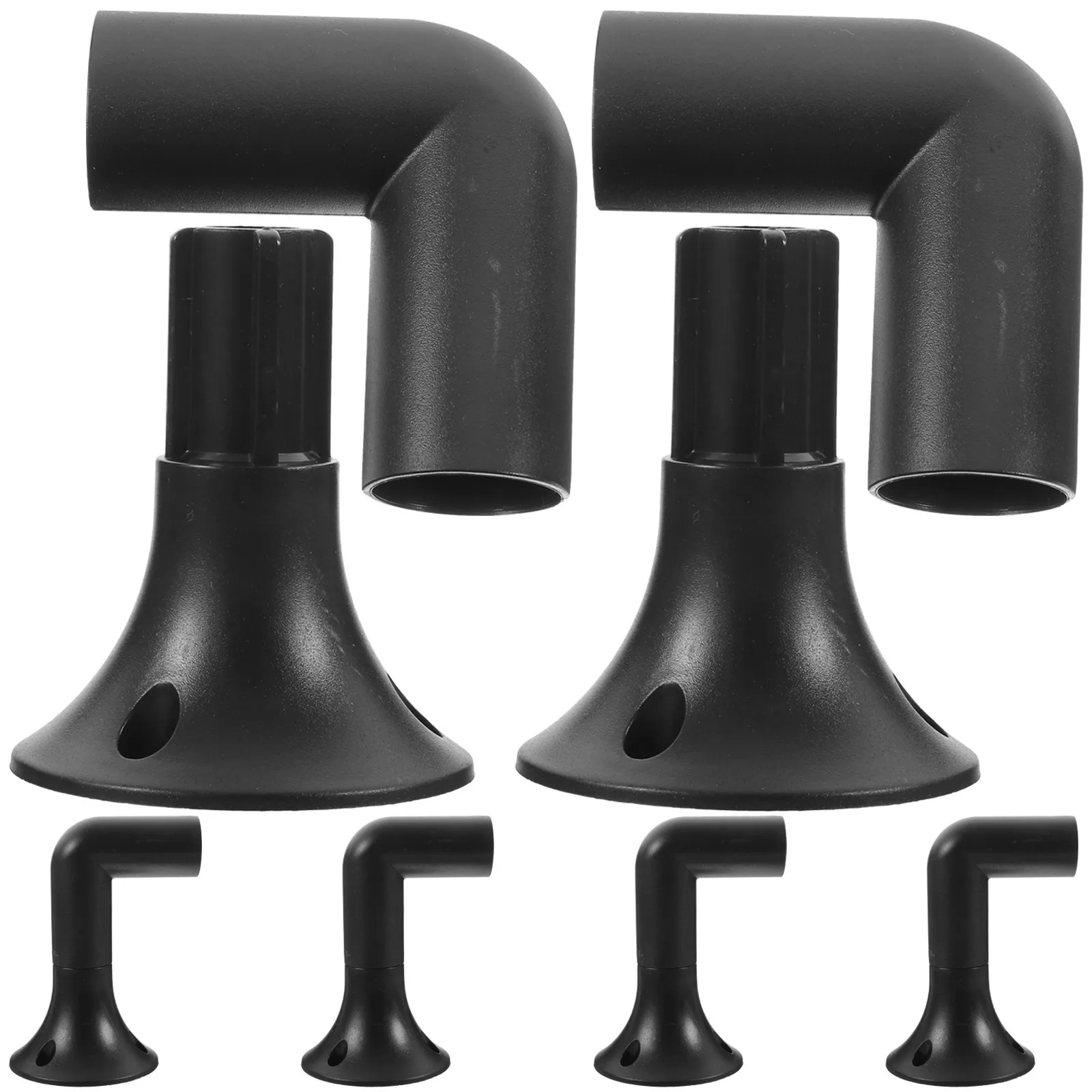 1Set Landscape Lighting Ground Stake Replacement for Solar Lights Plastic Solar Light Poles Extension Connector Weatherproof