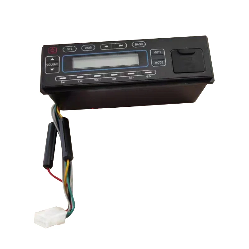 

Excavator parts accessories SWE60E/80E9/135E/215 full model new bluetooth radio