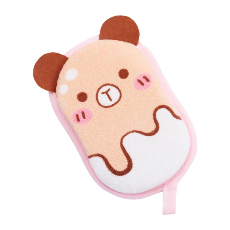 J15U Exfoliante baño para bebés suave y con dibujos animados Disfrute comodidad y seguridad diarias para los bebés