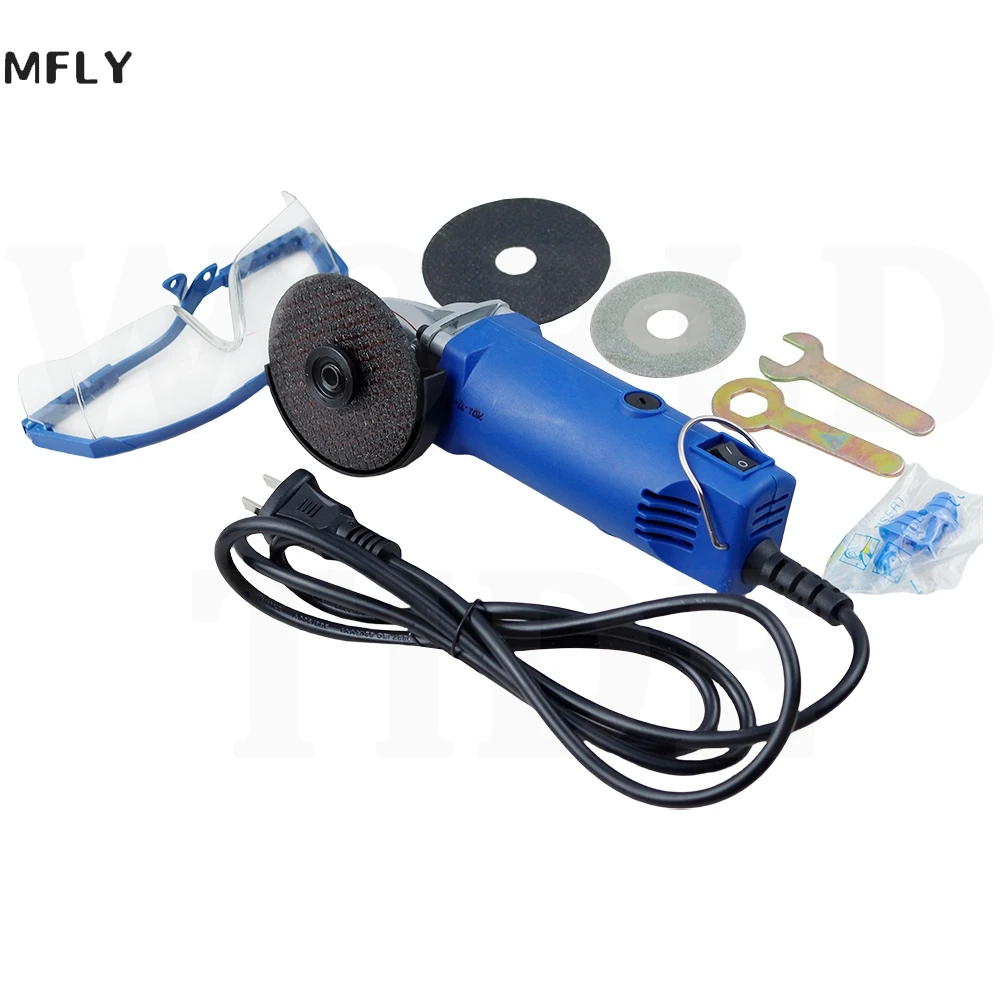 75mm 6 Speed Electric Angle Grinder Polishing Machine Variable Speed Grinding Machine Abrasive Tools Mini Grinder