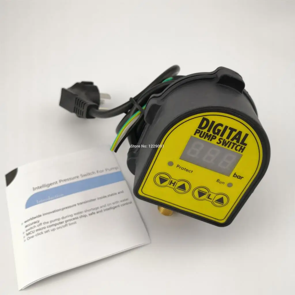 

Цифровой переключатель насоса, интеллектуальный реле давления, автоматический контроллер давления для насоса