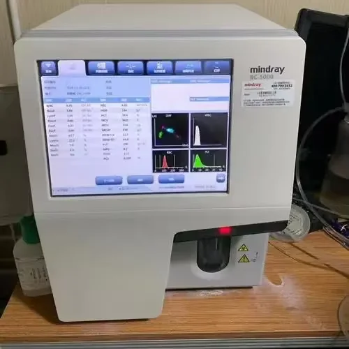 Good Performance Mindray BC5000 5-Part Diff CBC Auto Blod Hematlogy Analyzer CBC Blod Cell Counter Veterinary Use