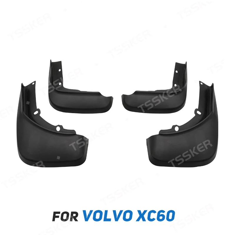 Volvo xc60 2008 - 2023 2009 2010 2011 2012 2013、泥フラップ、スプラッシュガード、フェンダーアクセサリー用の車のマッドフラップ