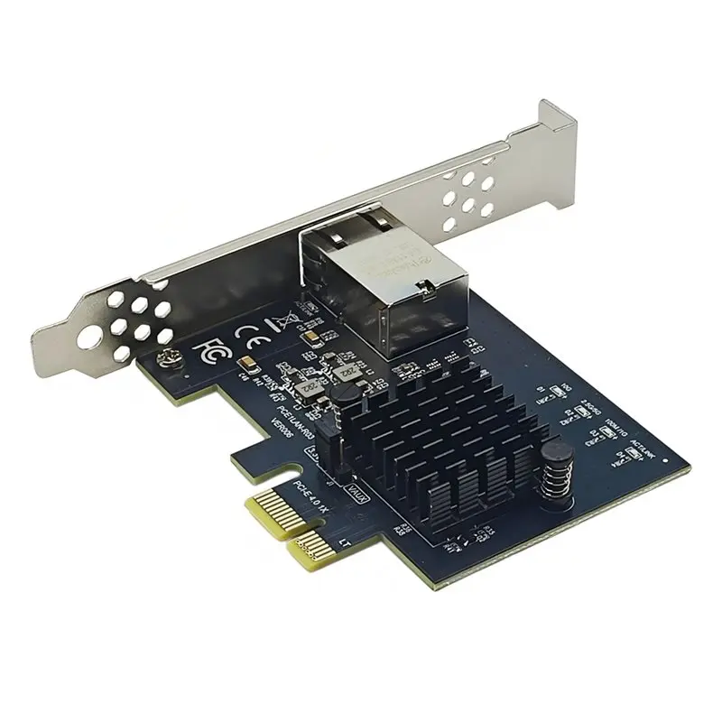 

Сетевая карта 10 Гбит/с, сетевой адаптер Ethernet 10 Гбит/с, PCIe 4.0 X1 с разъемом RJ45, поддержка PXE, проводная сеть LAN