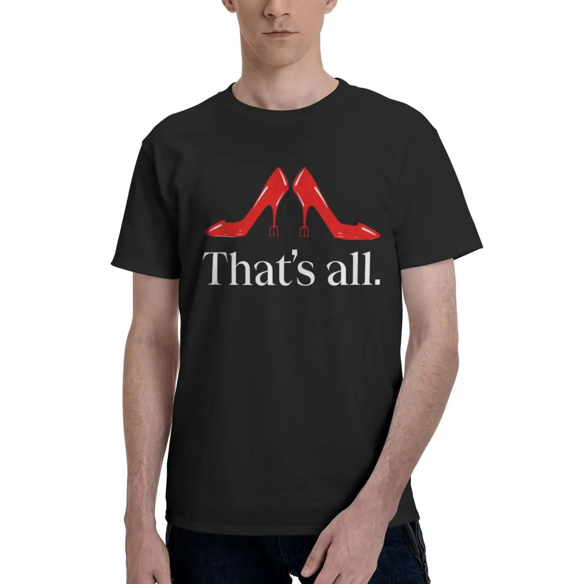 Men The Devil Wears Prada That's All Miranda Priestly T Shirt Vintage Cotton Crewneck Shirts