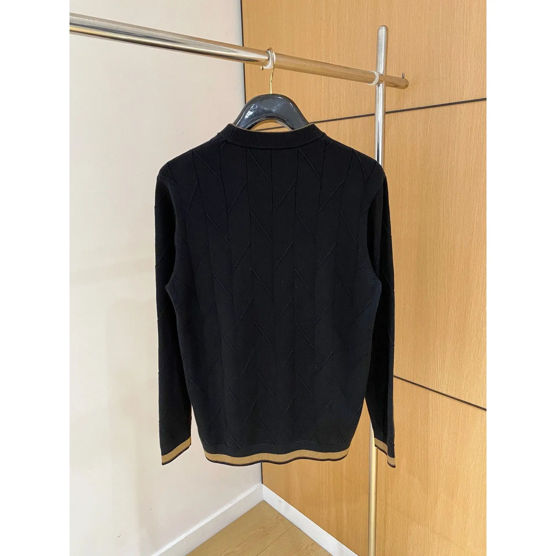 Pull tricoté décontracté à col rond italien LP pour hommes