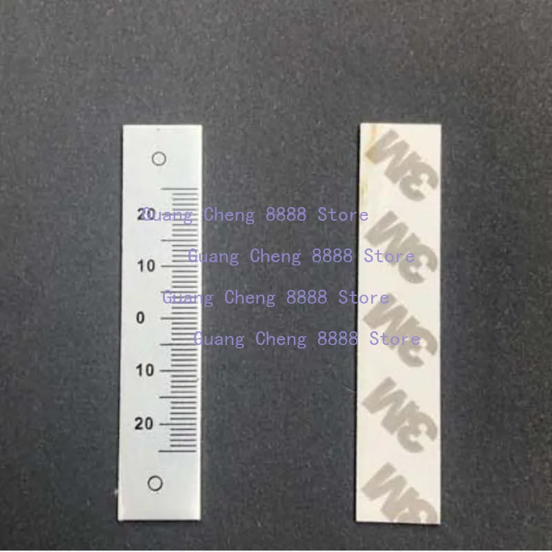 1PC Degree Angle Plate Scale Ruler Center Self-Adhesive Paste Middle Point Scale Aluminum Alloy Viscose Ruler